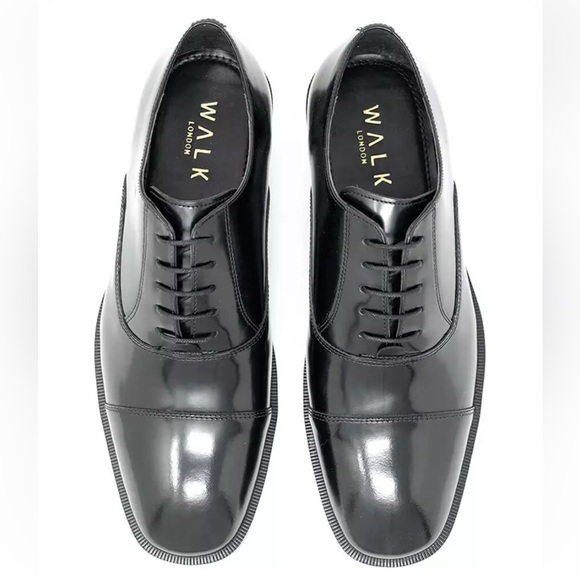 WALK LONDON Alex Oxford Toe Cap Shoe - Picture 2 of 16